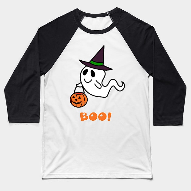 BOO Baseball T-Shirt by Christi Petaloti